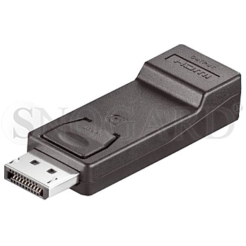 Goobay 51719 Adapter DP->HDMI schwarz