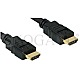 Good Connections 4510-F01 HDMI Flachkabel 19pol. Stecker/Stecker 1m schwarz