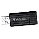 64GB Verbatim 49065 Store&Go PinStripe USB 2.0 Stick schwarz