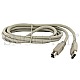 Thomson IN10109 USB 2.0 1.1 Kabel 1.4m Stecker A auf Stecker B grau