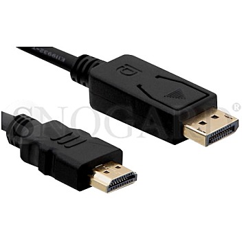 DeLOCK 82441 Displayport / HDMI Adapterkabel 5m schwarz