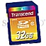 32GB Transcend TS32GSDHC10 SDHC Card blau