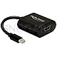 DeLOCK 65099 mini DisplayPort Stecker -> HDMI Buchse schwarz