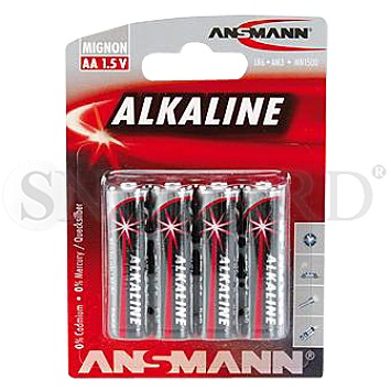 4 Stk. Ansmann Mignon Red-Line