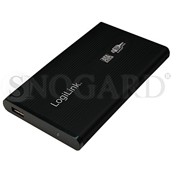 LogiLink UA0106 2.5" HD Enclosure S-ATA/USB 3.0 Alu schwarz