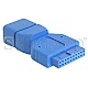 DeLock 65288 USB 3.0 Pinheader Buchse > USB 3.0 Buchse