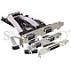 DeLock 89177 PCIe Karte 4x Seriell/Parallel