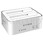 Icy Box IB-120CL-U3 silber