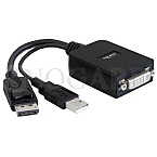 DeLOCK 61855 Adapter DisplayPort 1.1 Male -> DVI Female Active schwarz
