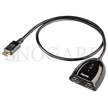 Hama 42553 HDMI Switch 1 IN / 2 OUT
