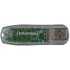32GB Intenso 3502480 Rainbow Line USB 2.0 Stick transparent