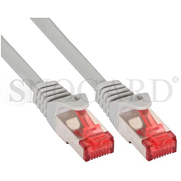 InLine 76403 S/FTP CAT6 Patchkabel 3m grau