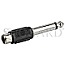 InLine 99322 Audio Adapter Cinch Stereo Buchse / 6.3mm Stereo Stecker