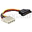 DeLOCK 60115 S-ATA/4p Molex Adapter 12cm