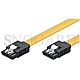 Goobay 95021 HDD S-ATA L-Type SATA III Kabel 50cm gelb