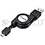 Equip 128523 USB 2.0 Kabel aufrollbar 1m