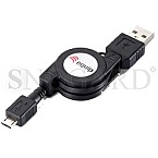 Equip 128523 USB 2.0 Kabel aufrollbar 1m