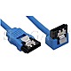InLine 27705F S-ATA Kabel 50cm gewinkelt blau