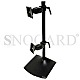 Ergotron DS100 Dual Desk Stand schwarz