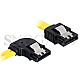 DeLock 82492 S-ATA links/gerade 30cm gelb
