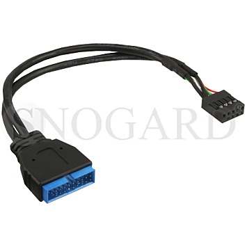 InLine 33449I USB 2.0 zu 3.0 Adapterkabel intern 15cm