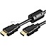 Goobay 31912 HDMI-Kabel mit Ethernet 15m schwarz