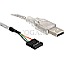 DeLOCK 83078 USB 2.0 zu Pfostenstecker Adapterkabel intern 70cm