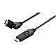 equip 119361 HDMI High Speed 1m dreh und knickbare Stecker