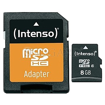 8GB Intenso 3403460 microSDHC Class 4