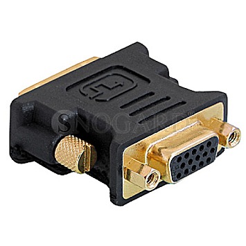 DeLOCK 65016 DVI-I / VGA Adapter schwarz