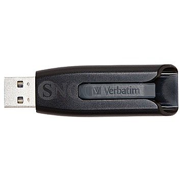 64GB Verbatim 49174 Store&Go V3 USB 3.0 Stick schwarz