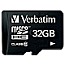 32GB Verbatim 44013 microSDHC Class 10 schwarz