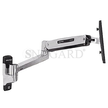 Ergotron LX Sit-Stand Wall Mount LCD Arm silber