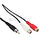 InLine 89924 Cinch Kabel 20cm