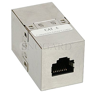 InLine 69990B RJ45 Verbinder CAT6 grau
