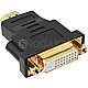InLine 17670P HDMI Stecker auf DVI Buchse Adapter 4K schwarz