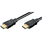 Goobay 51822 HDMI-Kabel HiSpeed 5m schwarz