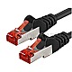 Goobay 68694 S/STP Patchkabel CAT6 10m schwarz