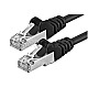 Goobay 68671 SF/UTP-Kabel 3m schwarz