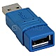 InLine 35300B USB 3.0 Adapter, Stecker A auf Buchse A