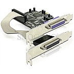 DeLock 89125 PCIe Karte 2x Parallel