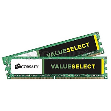 8GB Corsair CMV8GX3M2A1333C9 DDR3-1333 ValueSelect Dual Kit
