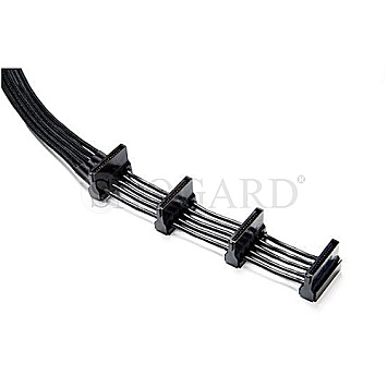 be quiet! BC026 4x SATA Power CS-6740 ummantelt 72cm schwarz