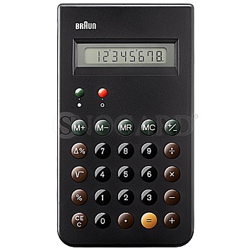 Braun BNE 001BK Kult Taschenrechner