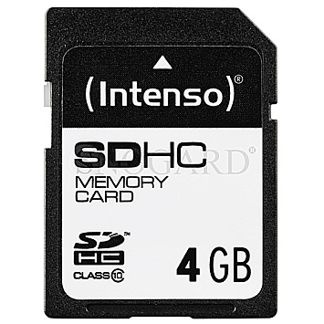 4GB Intenso 3411450 SDHC Class 10 High Speed