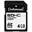 4GB Intenso 3411450 SDHC Class 10 High Speed