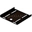 Goobay 93990 HDD Mounting Kit 2.5" to 3.5" Einbaurahmen Metall schwarz