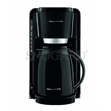 Rowenta CT3808 Adagio Thermo Kaffeemaschine, 8 bis 12 Tassen 1.25 L, schwarz