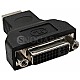 InLine 17670 HDMI Stecker auf DVI Buchse Adapter schwarz