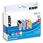 KMP H71V Tintenpatronen Promo Pack Black/Cyan/Magenta/Yellow (HP 940 XL)